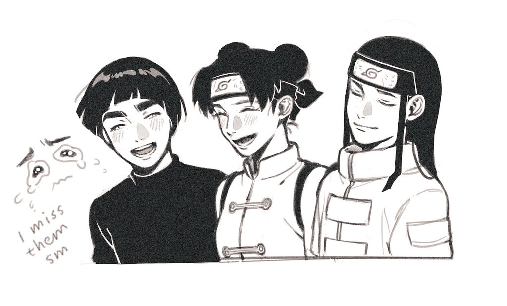 i've been drawing team gai content since 2019 and this was my first drawing of them
