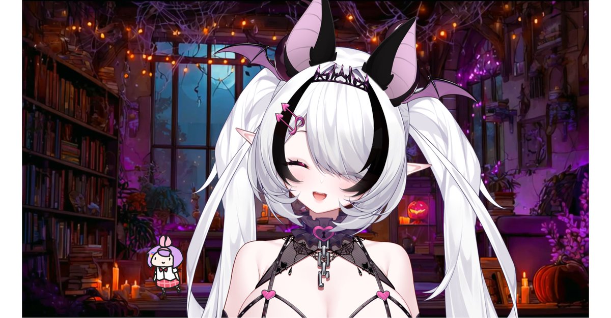 Hey everyone I’m interested in doing some spooky Halloween collabs for the month of October I stream every Sunday at 7:30pm-9:00pm EST I wanna branch out and meet other vtubers if you’re schedule is open fly in 🦇🎃 #envtuber #vtubercollab