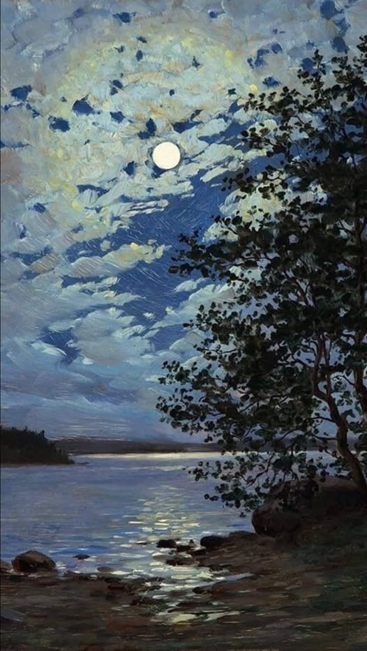 Thure Sundell (Finnish, 1864-1924) Moonlight ( n.d.)