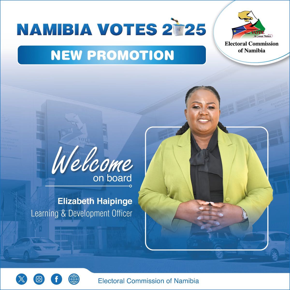 Electoral Commission of Namibia tweet media
