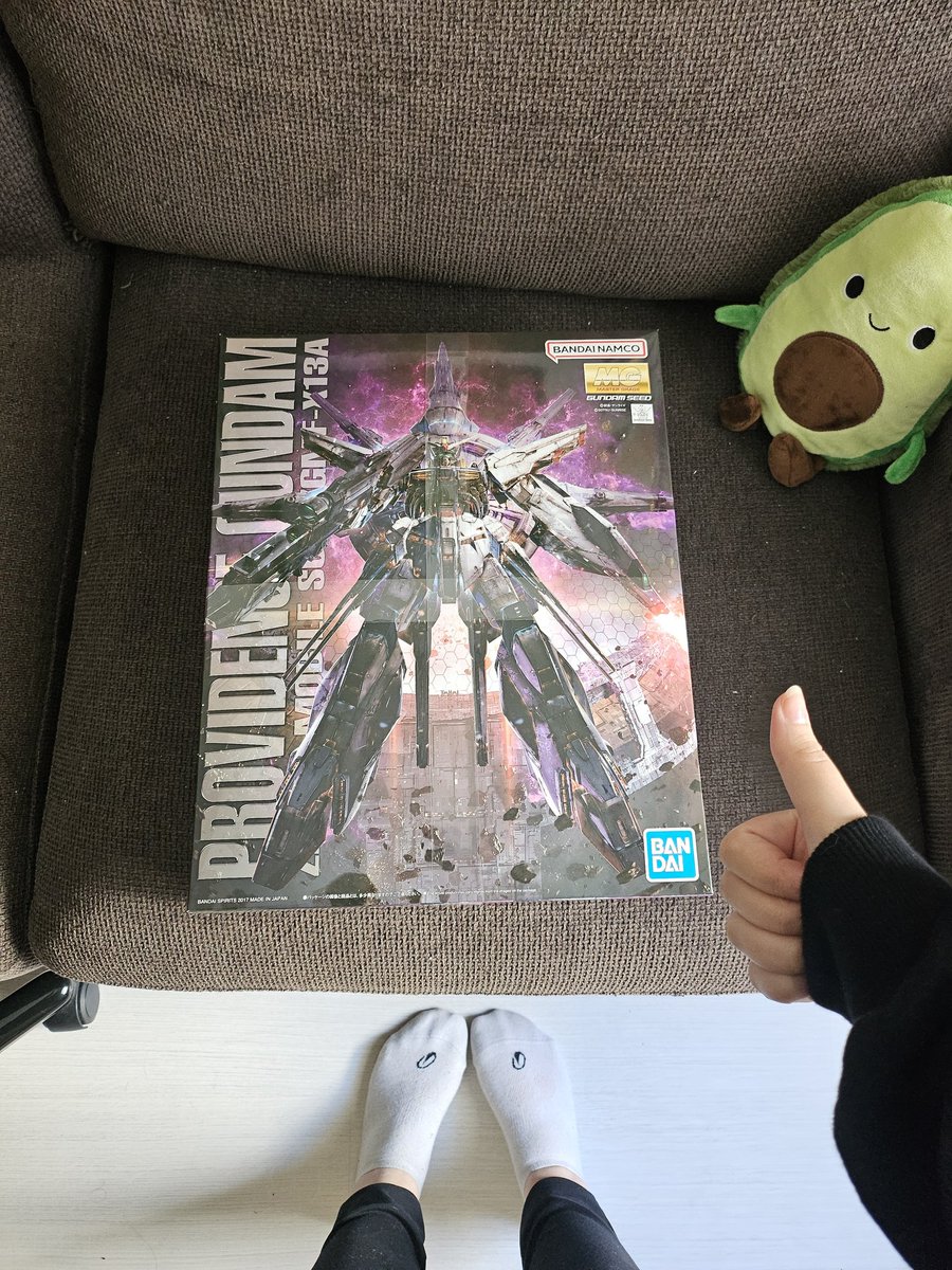 De retour à l'appart, avec des souvenirs ✨ J'ai pu passer au Rise of Gunpla avant de rentrer, ça va encore être un beau beep boop (faudra que je le mette à l'abri du chat lui aussi...) 🤍

J'ai trouvé la motivation de rangement mon bureau un lundi, trop fière eheheh