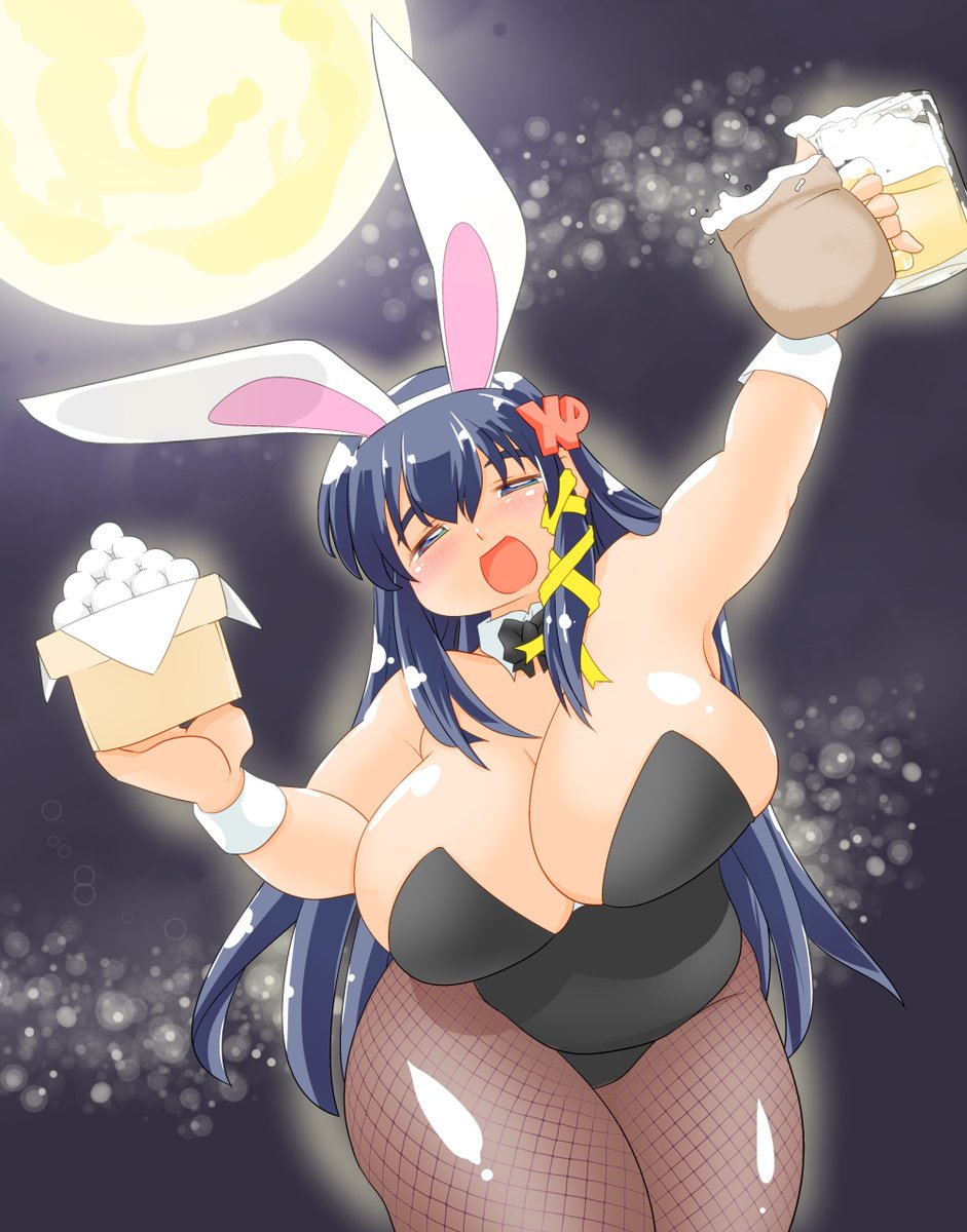 13988p's tweet image. 中秋の名月っぽいなんとかかんとかー
#OS娘