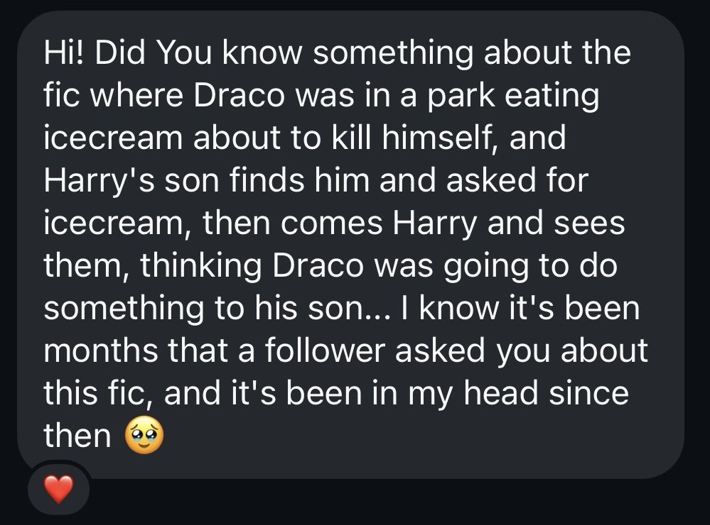 fifi_drarry_bl's tweet photo. Does anyone recognizes this fanfic?? 🥺
#drarry #drarryfanfic #hpdm #hpfanfic #ao3 https://t.co/p3PSPccKxT