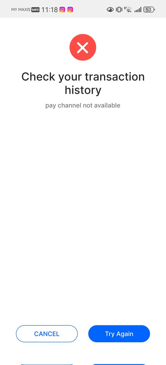 Cheng_Yiq's tweet photo. @MyTouchnGo Why I cant transfer ya? What does this mean &amp; what can I do to fix it? https://t.co/FpqYd9MRi1