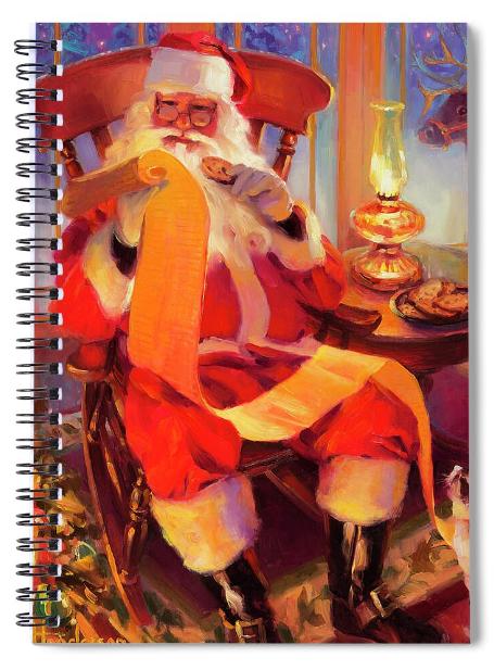 I've always found that writing things down on a list clears out space in my head.

The Christmas List spiral notebook -- stevehendersonart.com/featured/the-c…

#art #artwork #holidays #santa #christmas #christmas2025 #winter #home #list #quote #cozy #cozyvibes #night