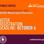 Photo by Orange County, FL Supervisor of Elections (@voteorangefl)