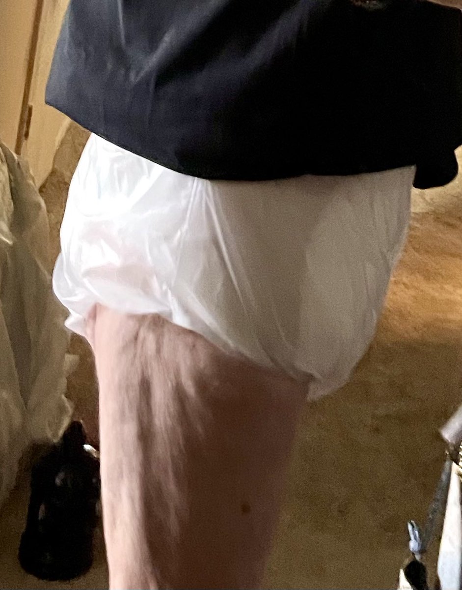 FunBasedLife's tweet image. He knew my #diaper was wet grabbed my belt buckle. Undid my jeans reached down my wet pants making me hard pulled plastic pants to ankles, gently pulled diaper off making my dick pop up started fondling me. Then swallowed me before painful prostrate  massage. Daddy Diapered Me up