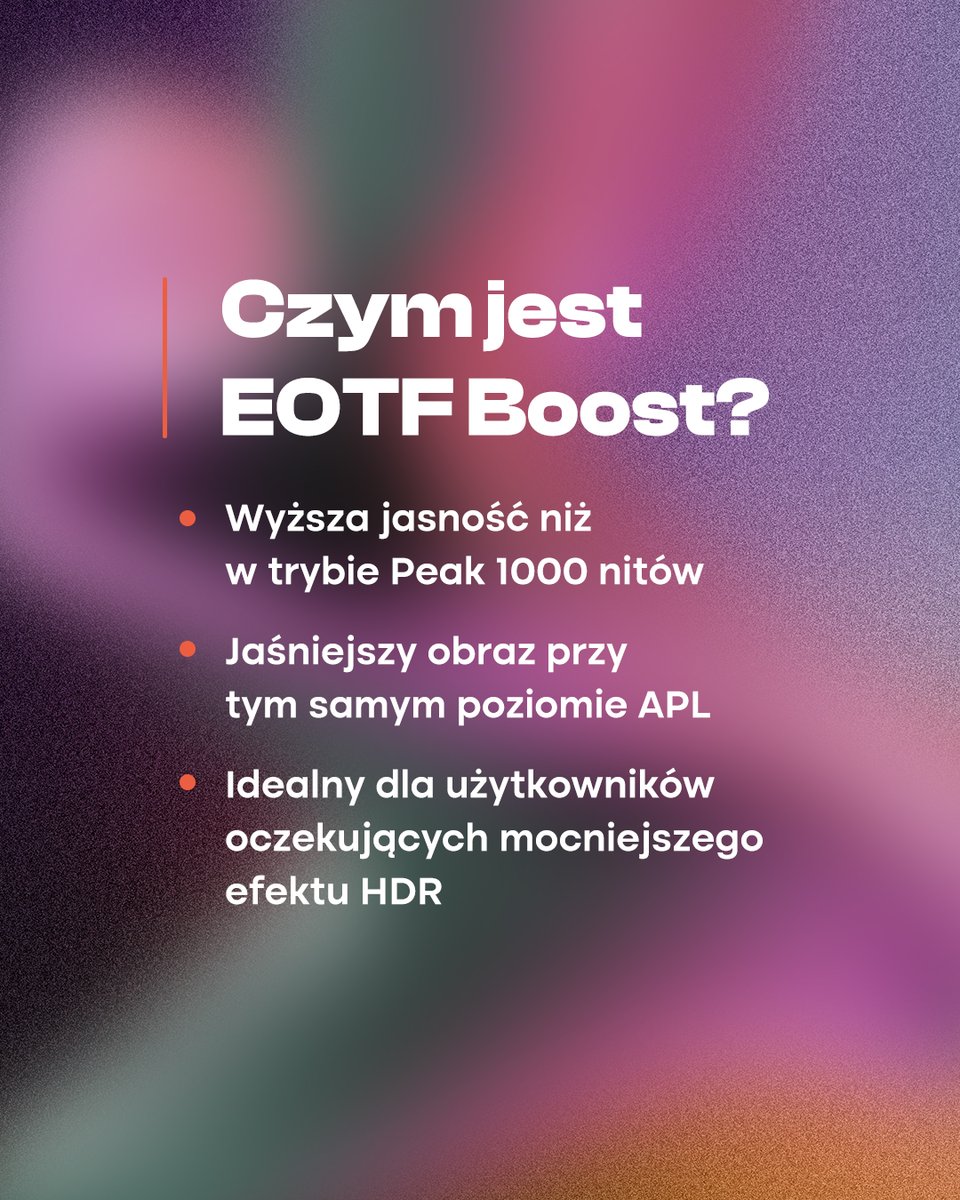 msi_polska's tweet image. Każdy piksel ma znaczenie.
Z EOTF Boost zobaczysz więcej - zachowaj kontrast, widoczność i przewagę w każdej rozgrywce.

#MSIGaming #EOTFBoost #PlayWithPrecision