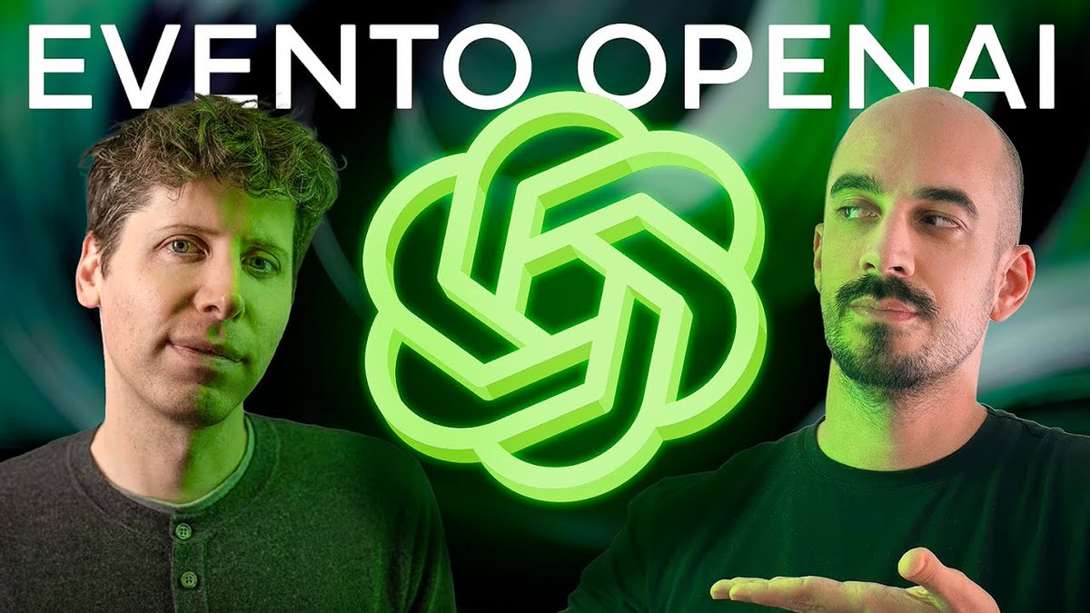 DotCSV's tweet image. 🔴 HOY DIRECTO a las 19:00pm 🔴
Quedan menos de 2 horas para que de comienzo el evento para desarrolladores de OpenAI!
Estaremos cubriendo todas las novedades desde el DotCSV Lab, os dejo el link a continuación :)
¡Compartid el mensaje!