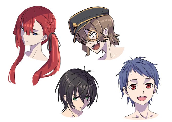 イケメンの顔だけ練習してた