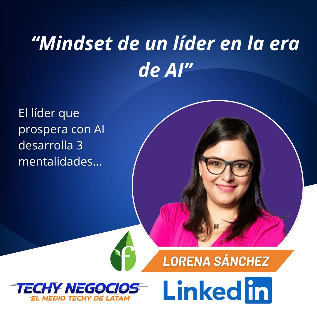 techynegocios's tweet photo. ¿Tu liderazgo está a la altura del reto tecnológico? Según la visión de @LorenaEmprende
La IA ya está aquí. Adaptar nuestra mentalidad no es una opción, es la estrategia.
#LiderazgoEfectivo #InteligenciaArtificialParaNegocios #TechyNegocios #StartupsLatam https://t.co/nSpZO8eXmT