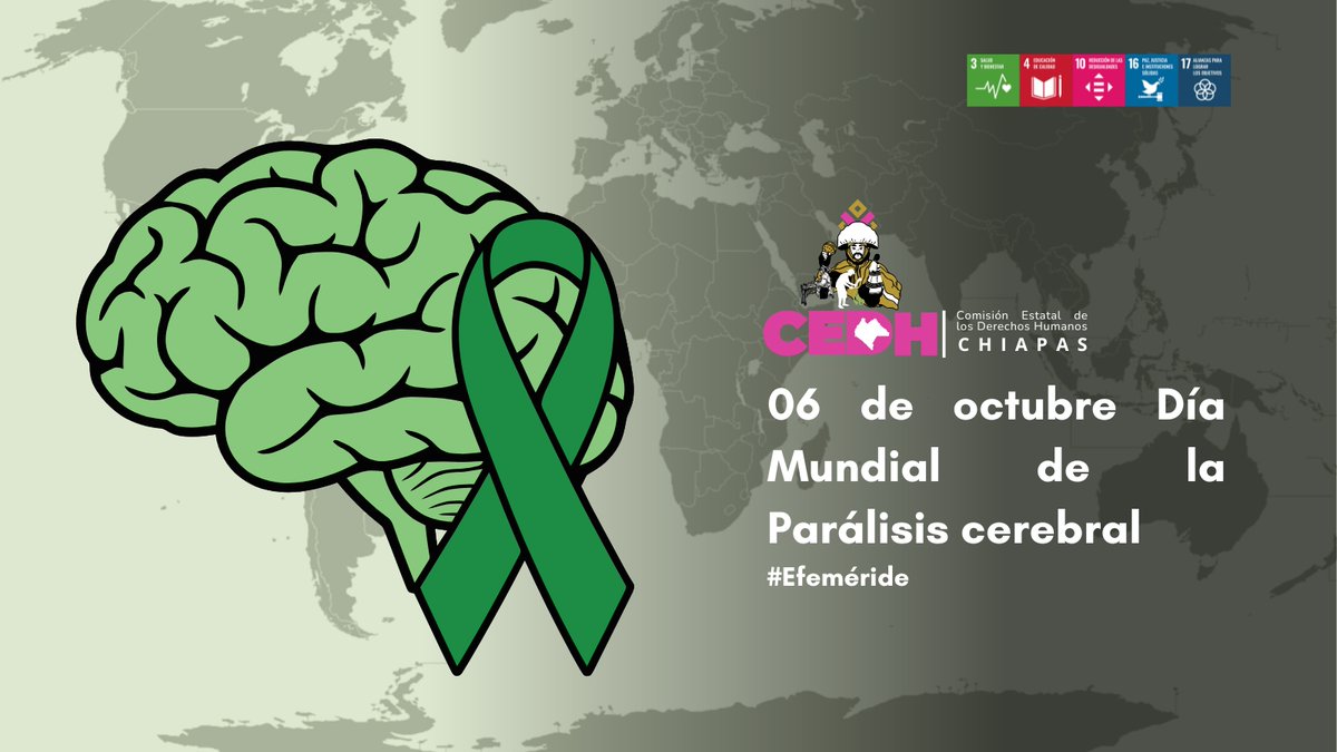 💚👉 La CEDH Chiapas Chiapas se une a la conmemoración del Día Mundial de la Parálisis Cerebral, con el propósito de visibilizar y promover el respeto, la inclusión y la igualdad de oportunidades para las personas que viven con esta condición.
#CEDHChiapas #DDHH