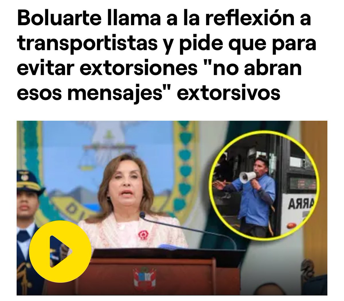 Esa señora es nuestro presidente… qué comentario tan calamitoso. Lamentable y patético
