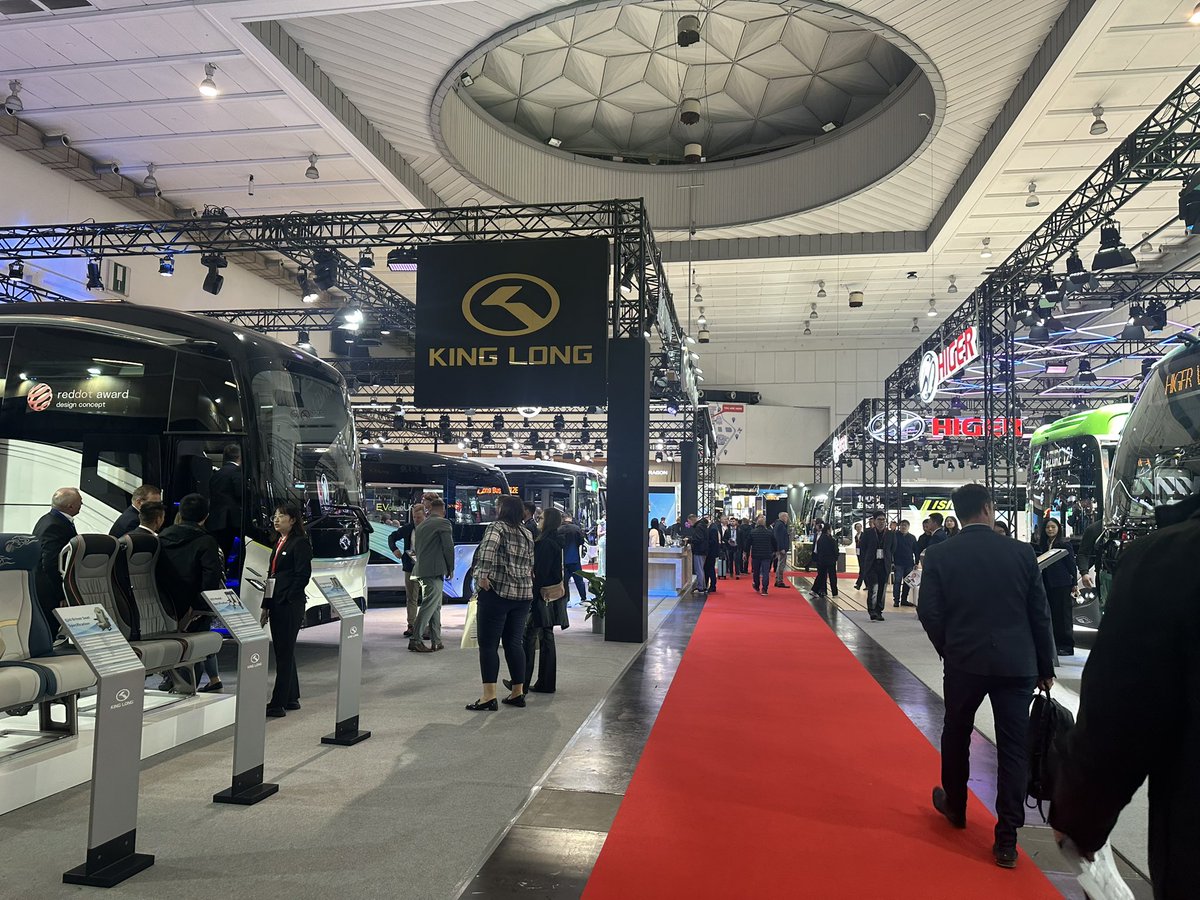 brightoncoaches's tweet photo. A good trip over to Belgium for the 2025 Busworld exhibition in Brussels meeting industry partners, viewing latest releases and great conversations around electric coaches 🚌 ⚡️ #brightonhorizoncoaches #busworld #brussels https://t.co/9lb5fvDhPm
