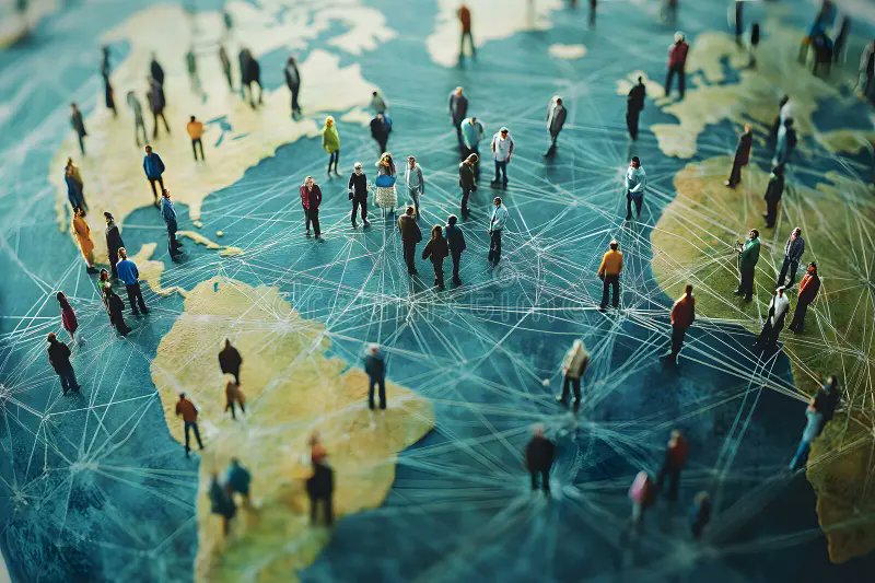 EspacioAF's tweet image. Coexistir en #interconexión 🌎🧩 | La frontera entre &quot;nosotros&quot; y &quot;el resto del mundo&quot; es una membrana fluida y permeable, más que una línea divisoria. 

Esta frontera cambia según las historias que nos contamos sobre quiénes somos y a dónde pertenecemos 🌿