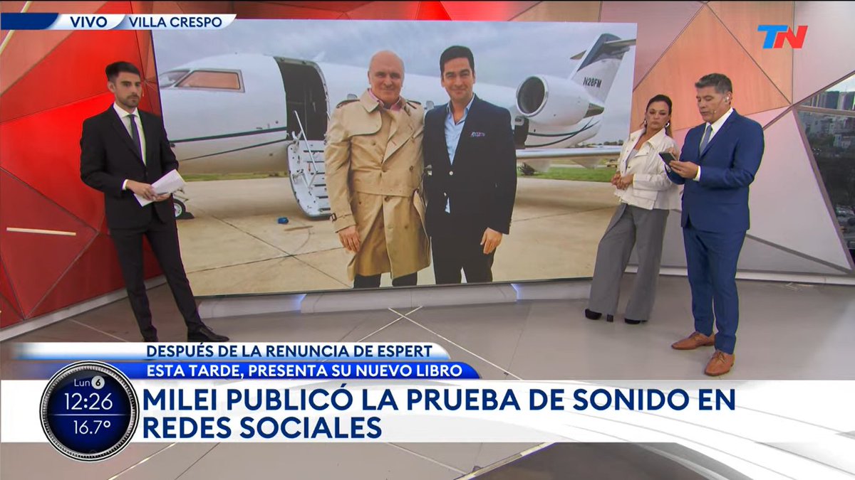 "Cante", señor presidente, cante
<a href="/JMilei/">Javier Milei</a> <a href="/OPRArgentina/">Oficina del Presidente</a> <a href="/FuerzasDelCielo/">Las Fuerzas del Cielo</a> <a href="/BornoroniG/">Gabriel Bornoroni</a>