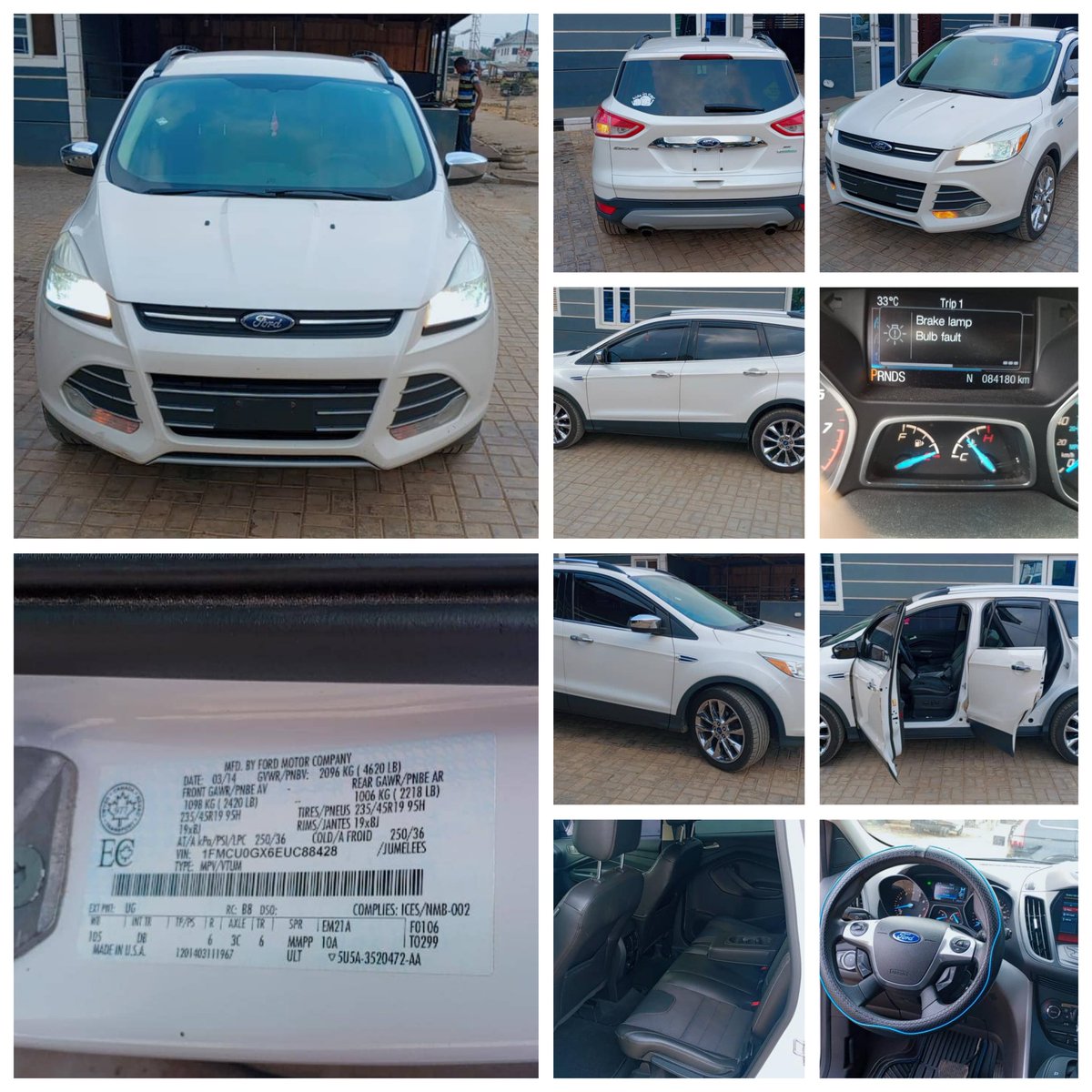 De_Prince_23's tweet photo. @AjeboDanny Distress sales 
Ford Escape Sport Edition 2014
Foreign used accident free 💯 4Plugs price: 12m
Ago Palace Way Okota Lagos 
+2347066210226
#GMMTVFANIVAL #BBNaijaS10 #vdm #peterobi #viral2025 https://t.co/qtQO7Qgy22