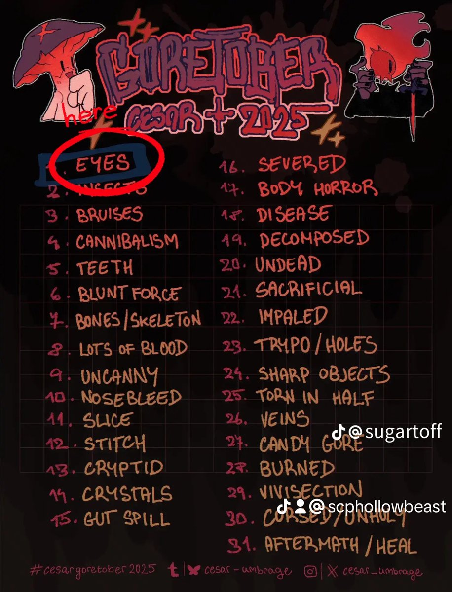 A_M_alter's tweet photo. Goretober Day 1 : Eyes
#goretober #inktober #AM #Alter #art #eyes https://t.co/AaE1Phi1Bw