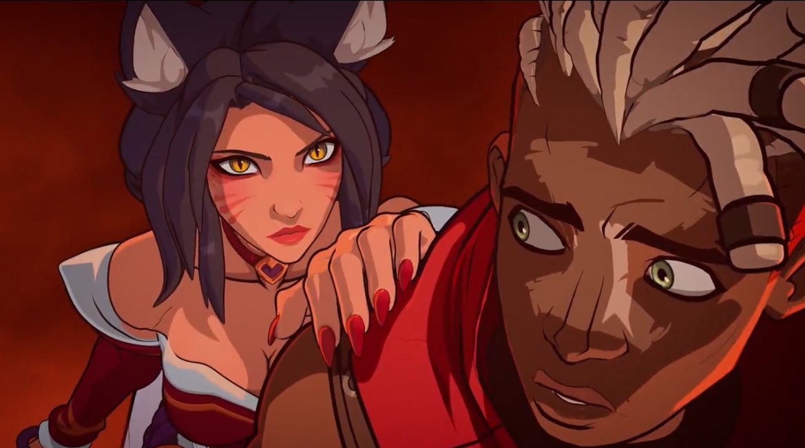 when youre in a cutest duo competition but they show up