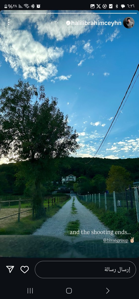ستوري خليل عنده تصوير لصالح #Bisse😍😍😍

#HalilİbrahimCeyhan
