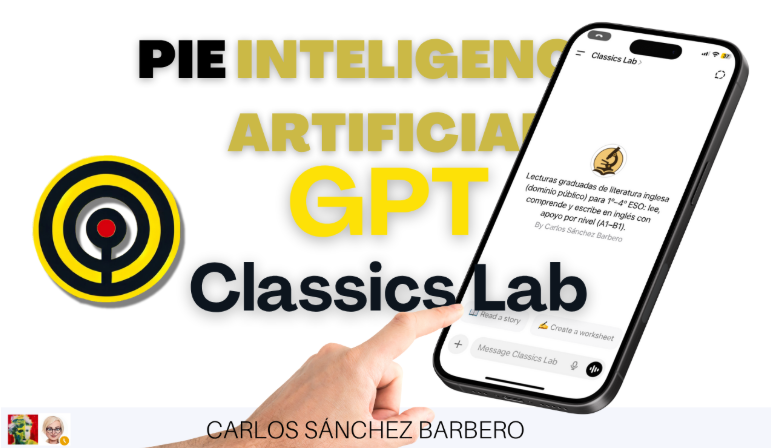 carloseducacyl's tweet photo. Nuevo en el blog: cómo se ha diseñado Classics Lab, el GPT que convierte la literatura inglesa clásica en una experiencia guiada, legal y evaluable para 1º–4º ESO.
📖 Desde la idea hasta el YAML completo.
🔗 https://t.co/mza0bq5s6S
#PIELabIA #TorrenTIC https://t.co/sLuYchQsPF
