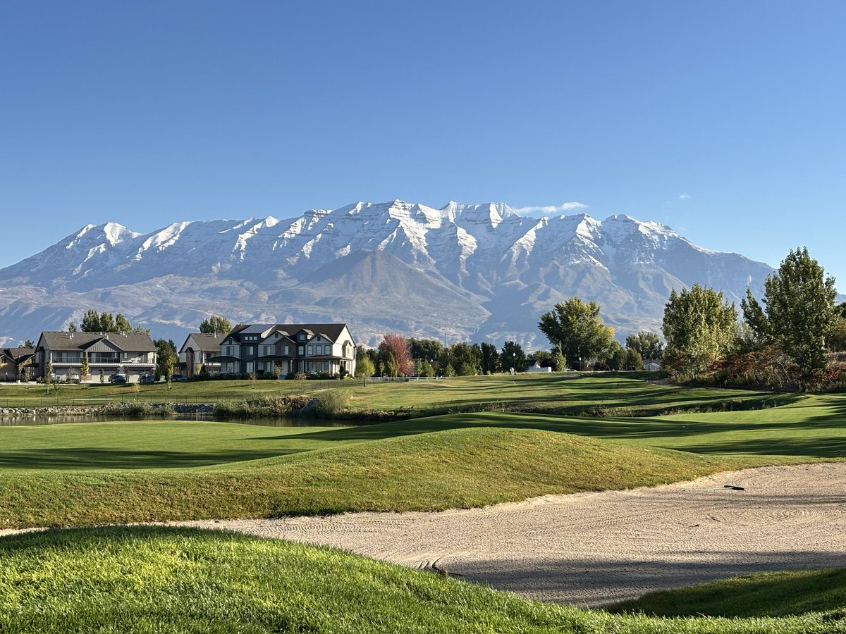 Beautiful morning to be a rules official for the Utah 6A Boys High School State Championship <a href="/sleepyridge/">Sleepy Ridge</a> #rules #golf #pga <a href="/UtahSectionPGA/">Utah Section PGA</a>