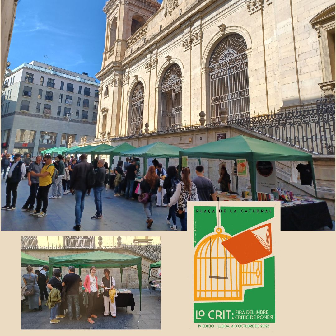 BiblioGuissona's tweet image. A #BiblioGuissona hem comprat nous títols a Lo Crit: fira del llibre crític de Ponent i ben aviat en podreu gaudir! 😀📚

Moltes gràcies @bibliotequescat i @LoCritPonent!