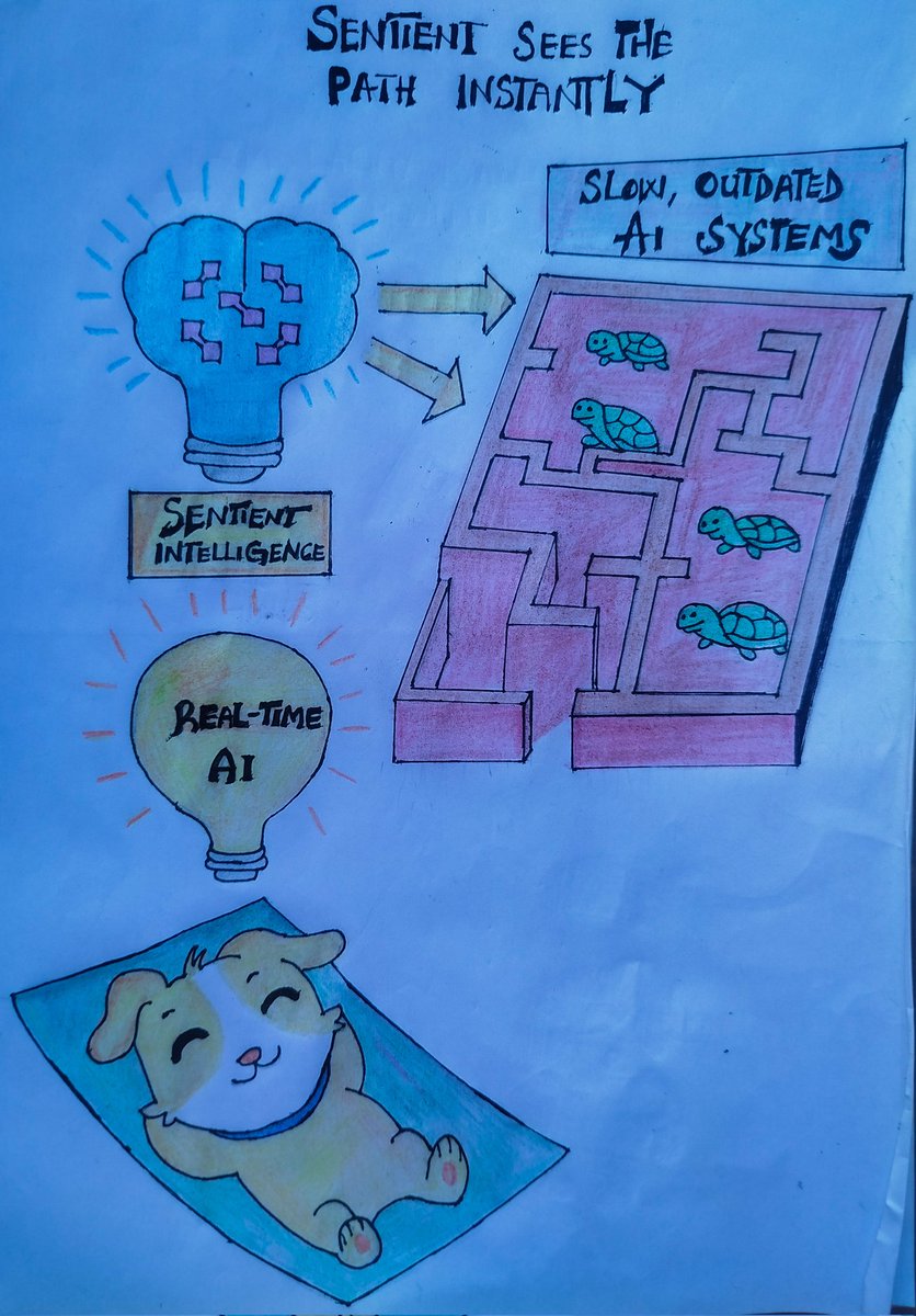 Outdated AI gets lost in endless loops, trapped in its own maze of confusion. 

.<a href="/SentientAGI/">Sentient</a> sees the path instantly, guiding builders toward clarity and speed. 

Real-time intelligence that helps you find the light and move faster than ever.