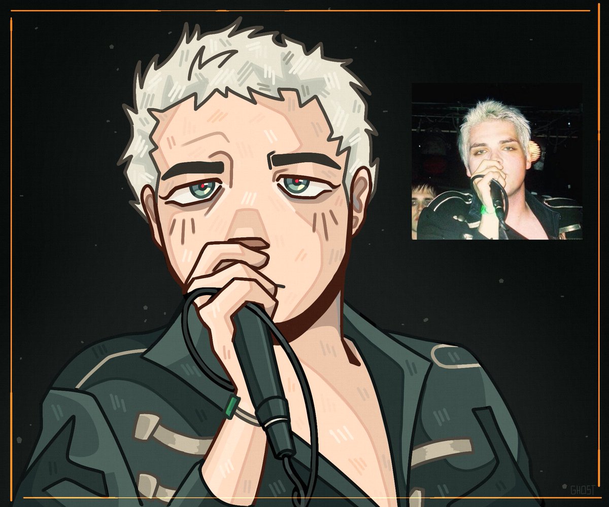 T0tallyGhost's tweet photo. hello 2006 gerard way #mcrtwt #mcrfanart https://t.co/wtOP2yg5pH