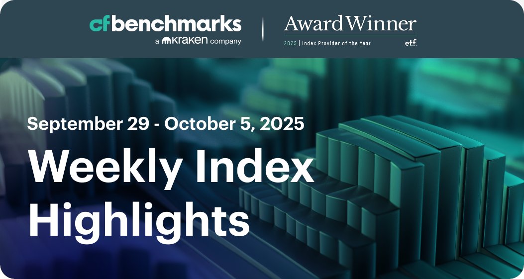 CFBenchmarks's tweet image. Stay Ahead of the Market

Get Ken Odeluga&apos;s (@TheSquareMile) expert take on the top digital asset movers and market shifts this week.

Read our Weekly Index Highlights Report for institutional-grade insights: 6693156.hs-sites.com/cfb-weekly-ind…