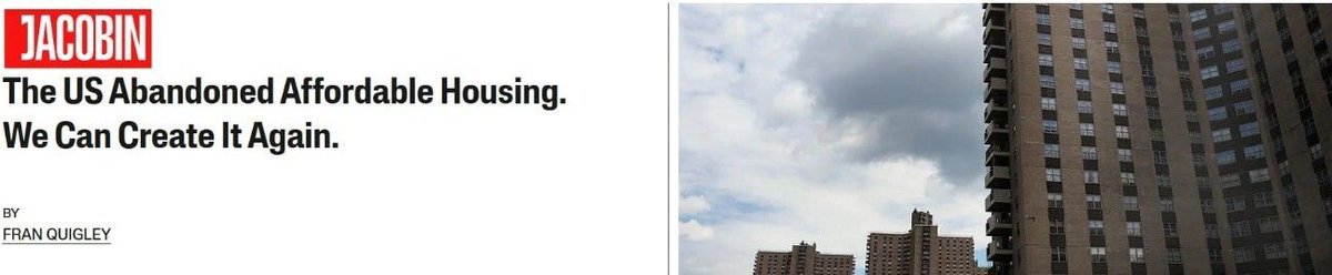 The U.S. abandoned affordable housing — transitions subsidies to landlords, underfunded public housing, and evicted millions. We can do better: reinvest where it matters.
Read more here: buff.ly/q2Tysqz 
#AffordableHousing #HousingJustice #PublicPolicy #SocialEquity
