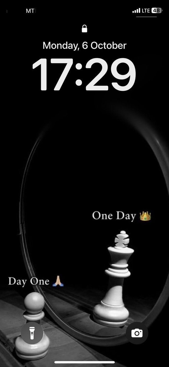 Day one 🙏🏼, One day 👑!