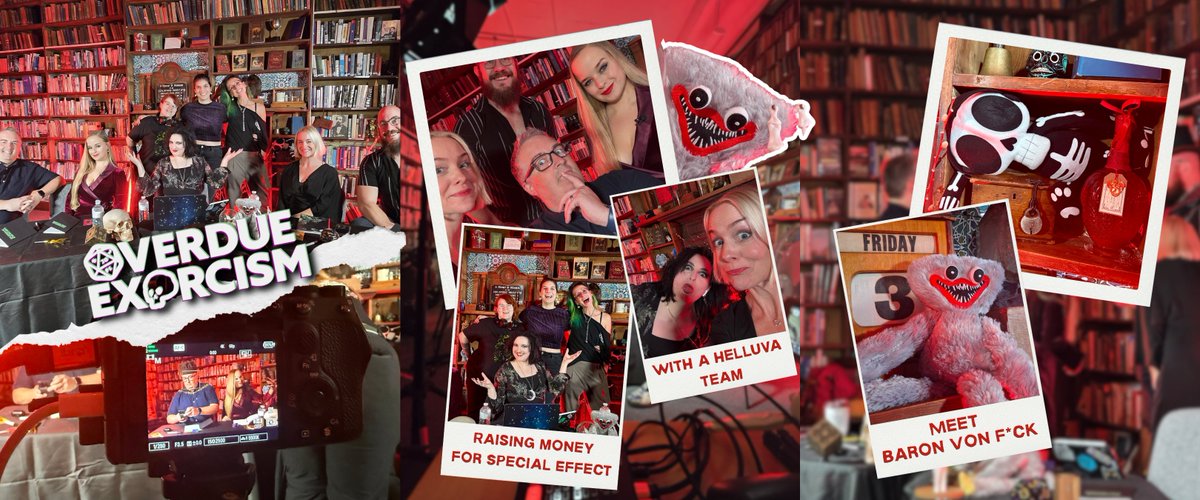 💀 Overdue Exorcism was one hell of a night!

Last week, Liquid Crimson and <a href="/SalixGames/">Salix Games Ltd.</a> summoned four hours of ghostly chaos in a live, D&amp;D-style charity adventure - all in aid of <a href="/SpecialEffect/">SpecialEffect</a>!

Fueled by donation-driven twists, chat-fuelled madness, and a good old-fashioned