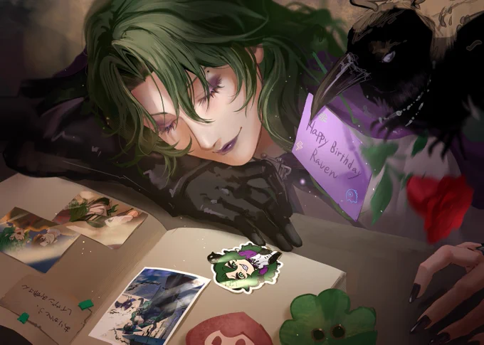 #クロウお誕生日会2025 お誕生日おめでとう2年前に一目惚れしてからずっと貴方は私の一番です!貴方の優しさと決して諦めない意志の強さが大好きです、これからも子供達の未来を照らす光であり続けてください
