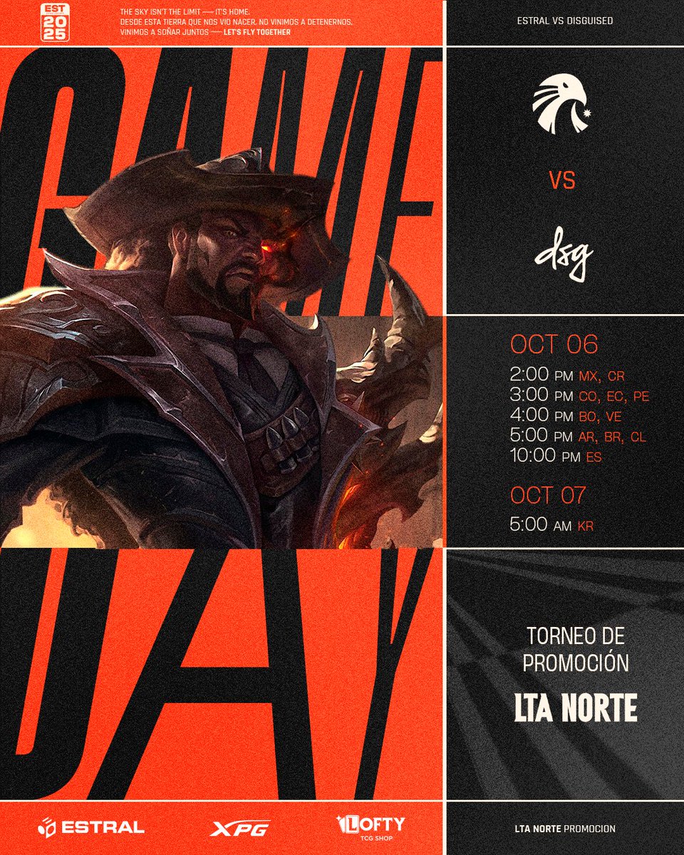 Día importante, día de demostrar.

#SomosEstral