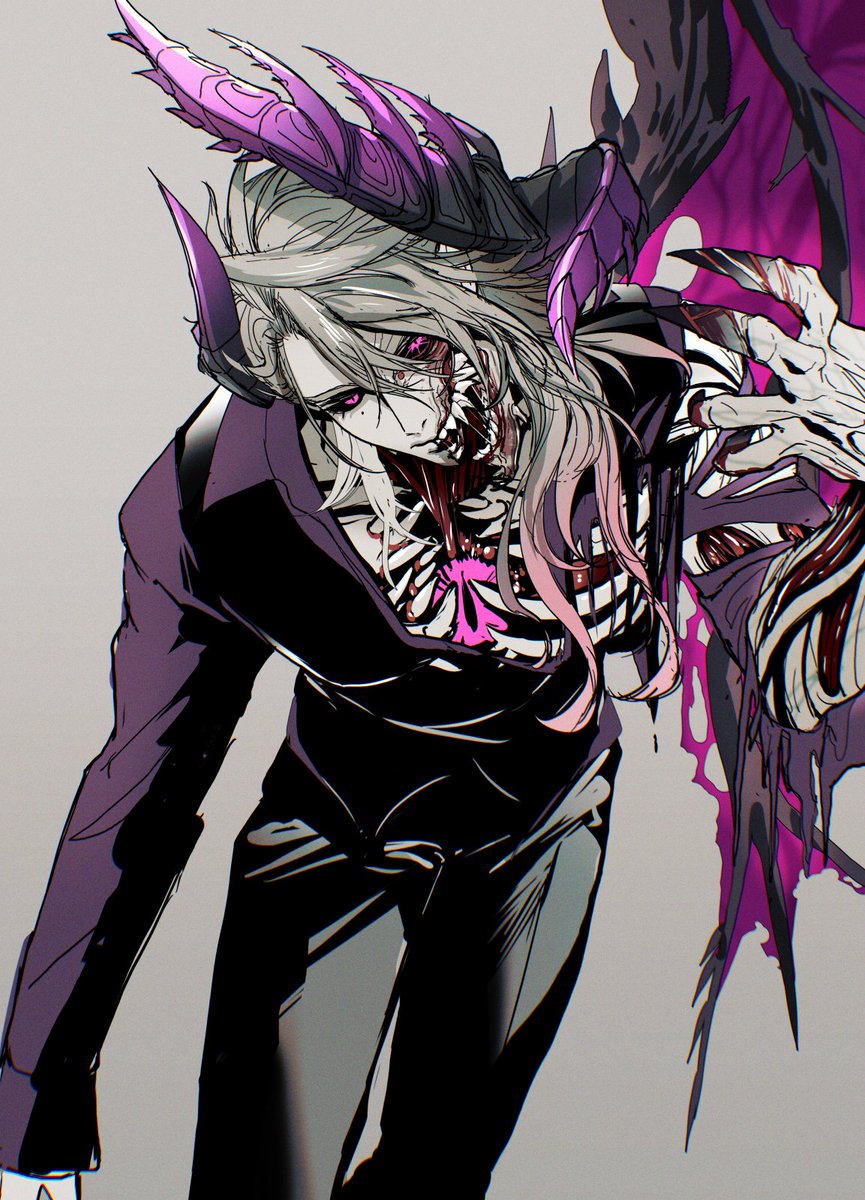 Jubako_urara's tweet photo. ⚠️Body Horror♈️
Is this really what everyone wanted to see...?👀 https://t.co/rZxdhLCGHb