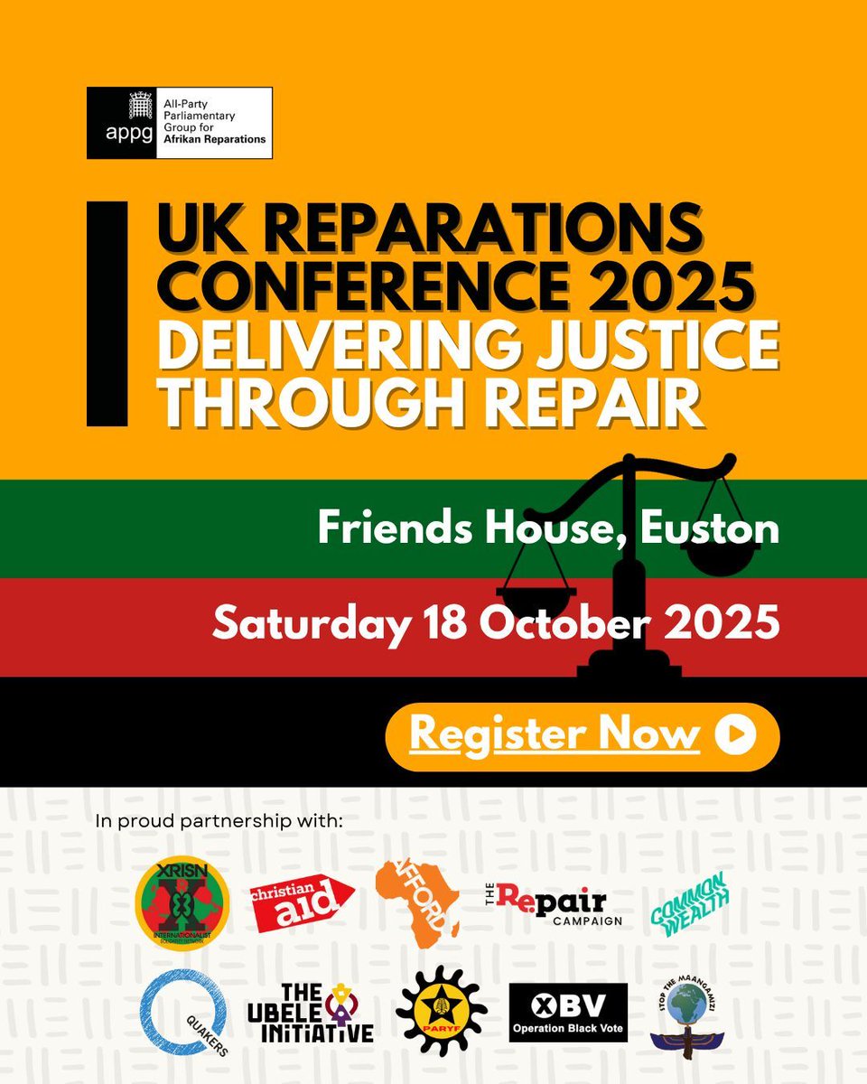 appg_ar's tweet photo. "Britain has systematically ignored its colonial past..."

Join @AskProfGusJohn to explore how education can be a part of the struggle for reparatory justice ⬇️
https://t.co/5pWFCr96B4

#RepCon25 #HistoryMatters https://t.co/9r3EXxTtxV