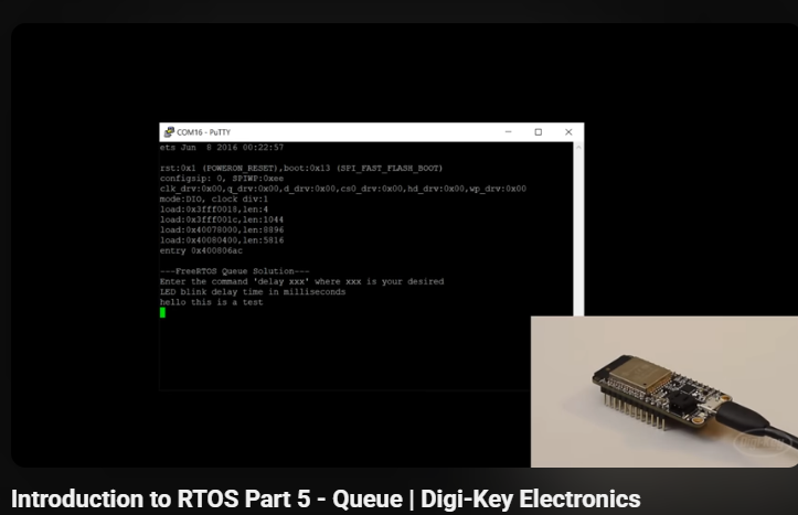 Nandita_tt's tweet photo. Day 7&8
Found a great YouTube playlist for RTOS by DigiKey. Getting started with FreeRTOS through the same. #FestivalOfLearning #LearningUtsav2025 #LUD8 #EmbeddedSystems #RTOS @learning_utsav https://t.co/AyPMVZOsJu