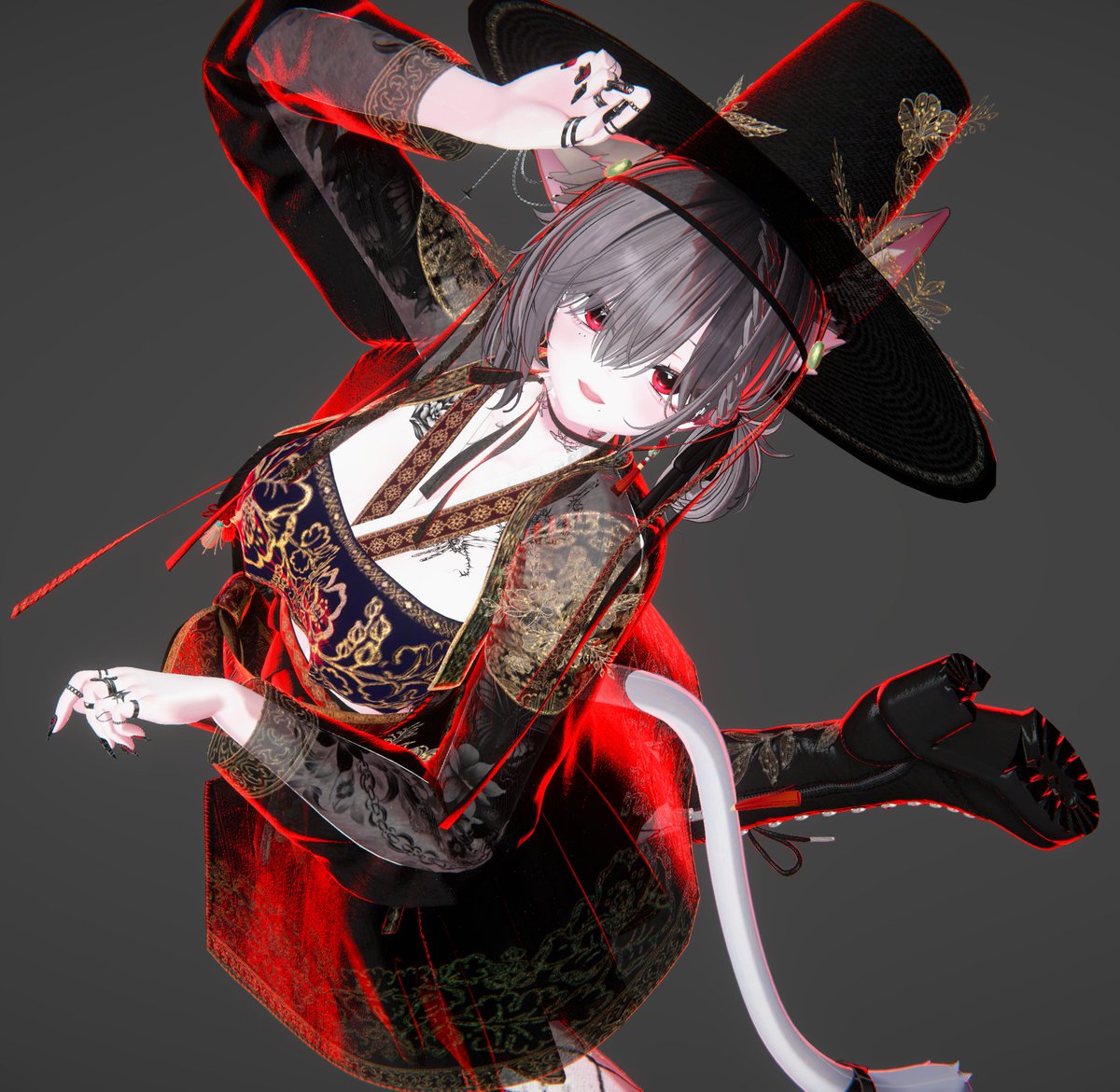 Alpaca_Lama_'s tweet photo. 💖   韓服（ハンボク）✨
       #Sio_3D   x   #CORE #vrc_core https://t.co/PL5FMk5988