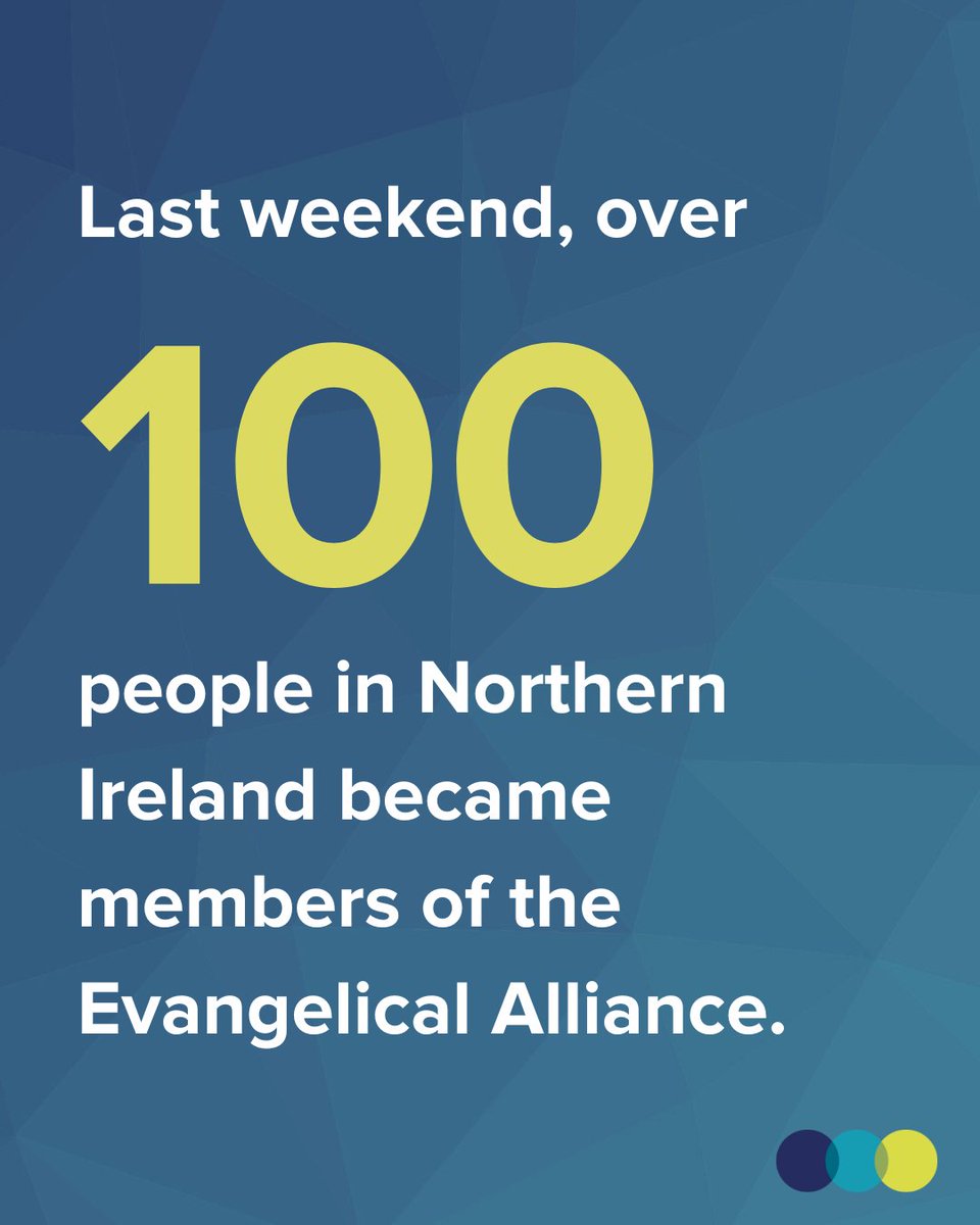On Sunday, <a href="/peterlynas/">Ｐｅｔｅｒ Ｌｙｎａｓ</a> spoke at House Church, Newtownards and <a href="/philknox/">Phil Knox</a> shared at 1st Portglenone Presbyterian Church.    

Over the weekend, over 100 people became members of <a href="/EAUKnews/">Evangelical Alliance</a>!   

Join us today for just £3 per month: eauk.org/membership