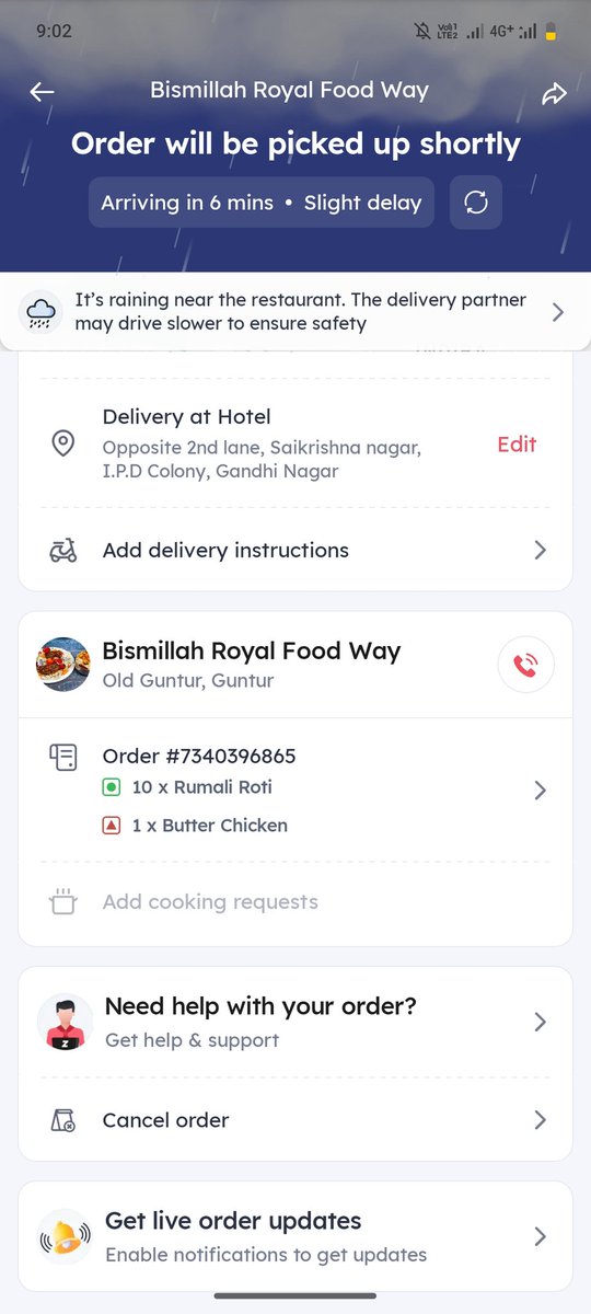 imJDavid18's tweet photo. @zomatocare biggest scam and worst by zomato. I have train at 9pm and I have ordered 8pm and it said to deliver my order by 8.45pm. I have raised many times to provide refund for my late delivery but I didn't get any response and I missed my train. Waste of money for my ticket. https://t.co/uXvD9tmyT7