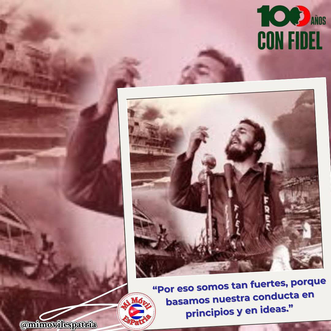 El enemigo intenta destruirnos por cualquier vía, pero no lo va a lograr, porque los principios y las ideas no se destruyen #LasTunas #PorLasTunasLaVictoria #PorUn26EnEl26 #SíSePuede