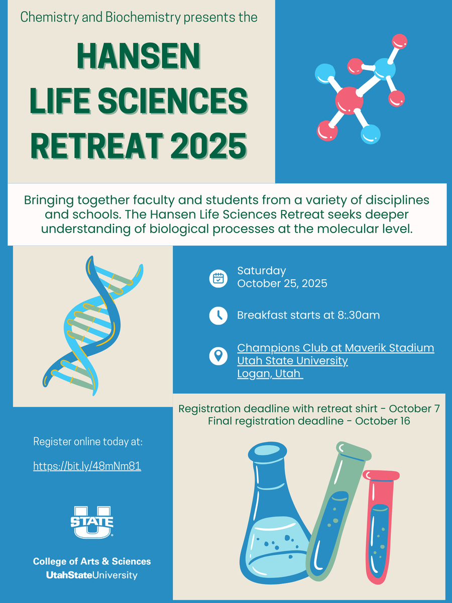 usuchemistry's tweet photo. Register by the 7th if you want to get a tshirt, otherwise the final deadline is October 16. https://t.co/MRq96xMsPD
