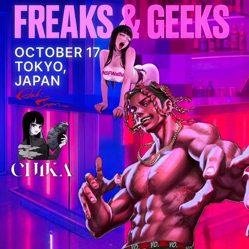 ＼SireDontPlay comes back to Tokyo💞 ／

Azuki Rapperとして名を馳せるSireDontPlay  <a href="/SDP808OD/">SireDontPlay 👺</a> 、来日ライブ&amp;ミートアップを開催🎤🇯🇵💞
Azuki NFTホルダーの方はお見逃しなく！

10/17(金) 19:30~ 📍都内某所

開催協力: <a href="/AzukiJapan_IKZ/">Azuki Japan⛩🇯🇵🔊</a> <a href="/0xCentrum/">Centrum</a>