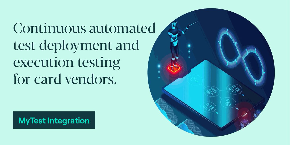 FIMEnews's tweet image. #FimeTestTools | MyTest Integration (MTI) allows card vendors to automate development, QA and regression testing, helping cut execution time and cost for #testing, and speeding up time to market.
Learn more ▶️ tinyurl.com/2jw2zbas 
Contact us ▶️ sales@fime.com
