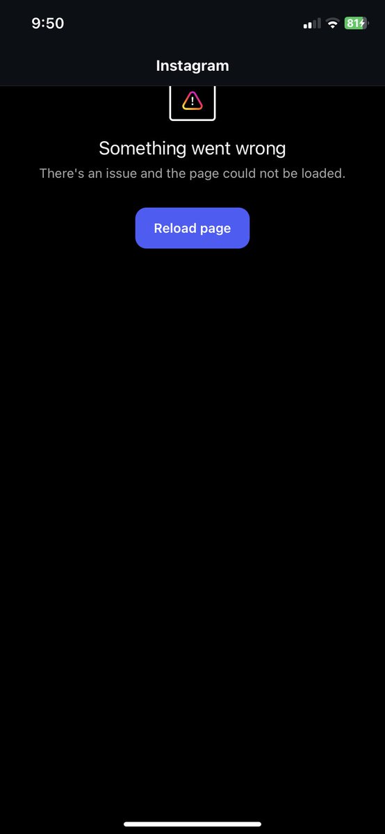 blckpnknim's tweet photo. Crying for hours now @instagram #instagramdown #igdown https://t.co/u0pkuEIUOW