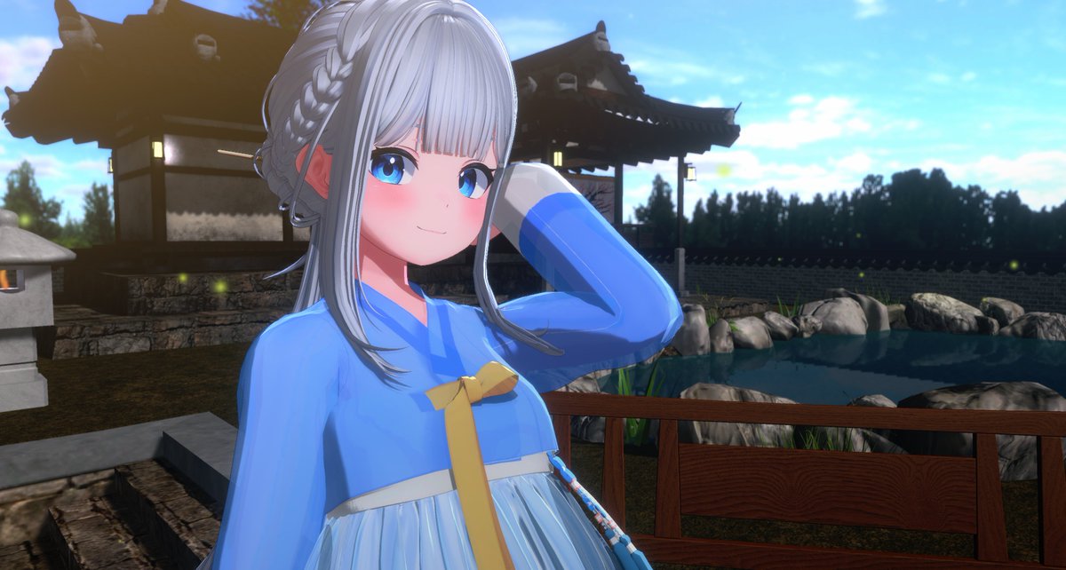 🤍월령(月令) 세구와 추석 한복구🩵

와루도 닐로 컨버팅

#Warudo #Nilotoon #MagicaCloth #고세구