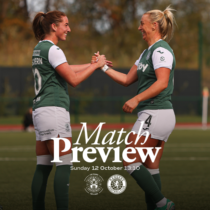 HibernianWomen's tweet photo. 🥬 Five unbeaten on the cards
🔵 Bouncing back in the cup
👏 Mascot experiences on sale
🎟️ Match tickets available now
📺 Live television broadcast
Tap below for all you need to know ahead of Sunday's home match versus Rangers! ⤵️