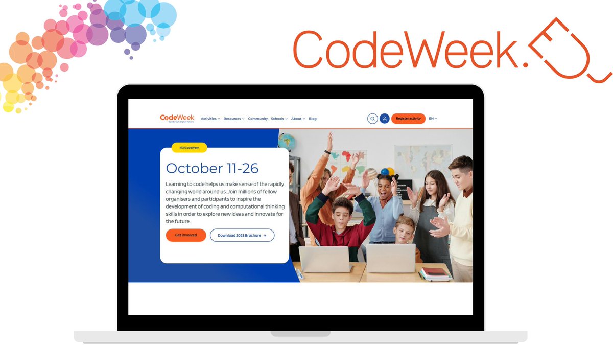 OideTechinEd's tweet image. EU Code Week is here! Pin your activities to the EU Code Week map to be in with a chance of winning some great prizes! This competition is open to primary schools in the Republic of Ireland. #CodeWeekEU