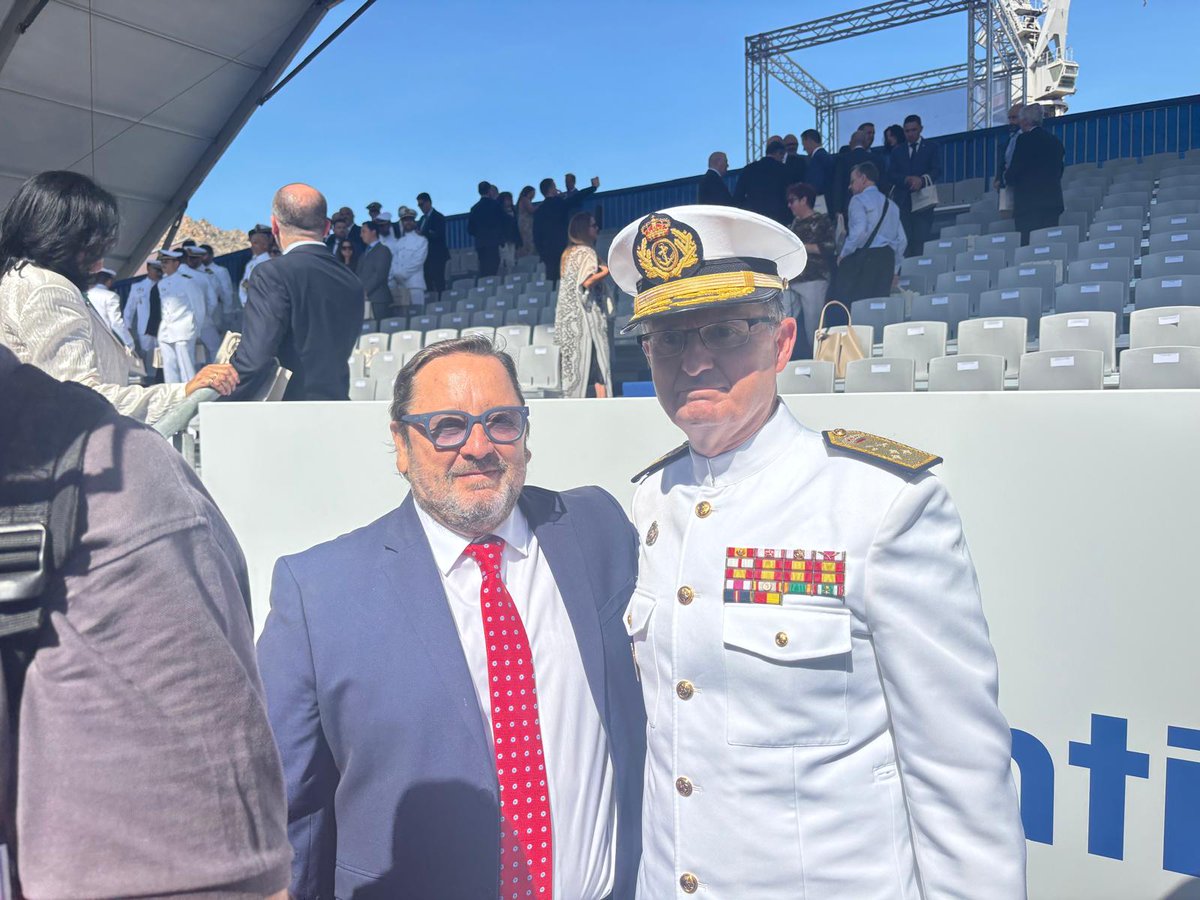 frizonia's tweet image. Frizonia fue invitada a la puesta a flote del submarino S-82 “Narciso Monturiol”, donde pudimos presenciar un evento de gran importancia para la industria naval española, siendo parte de este hito en la modernización y autonomía tecnológica de la Armada Española.